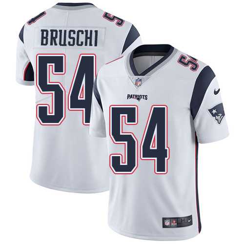 Nike New England Patriots #54 Tedy Bruschi White NFL Vapor Untouchable Limited Jersey,We sell and wholesale Nike New England Patriots #54 Tedy Bruschi White NFL Vapor Untouchable Limited Jersey on line form chian!
